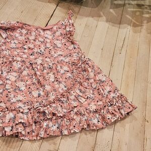 Floral Pink Kids Dress
